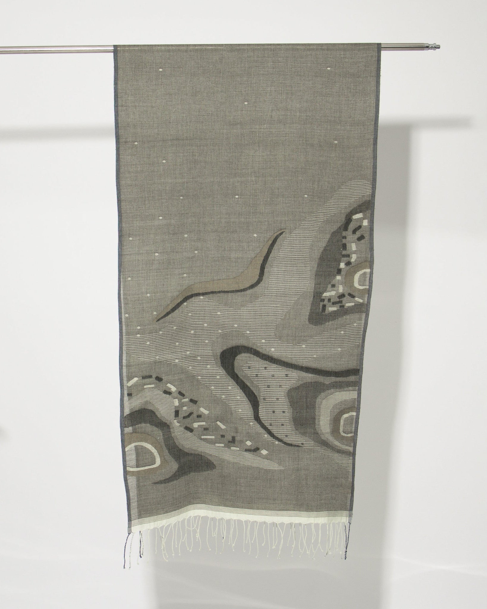 Waves Coral Stole