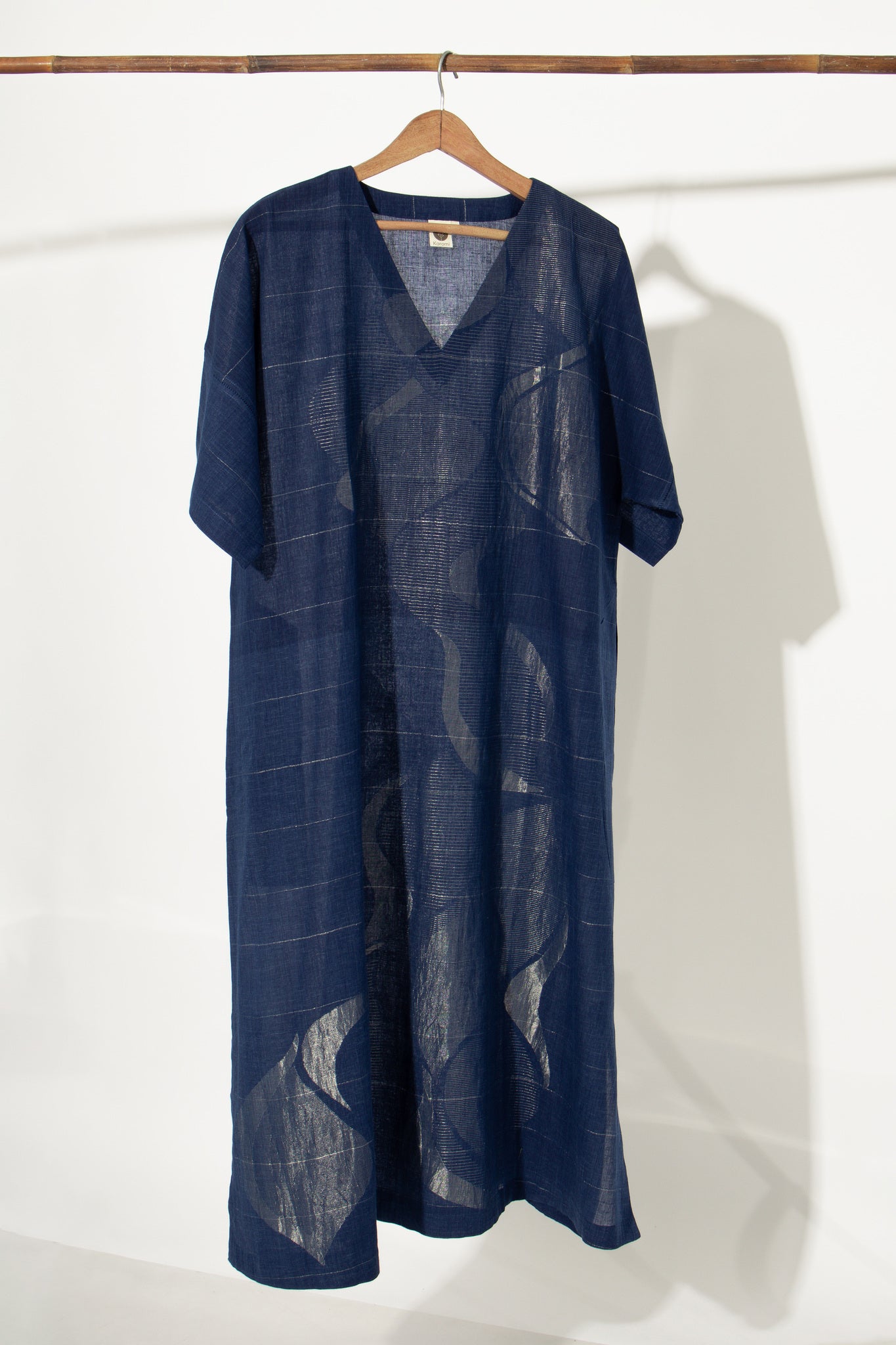 Waves Crest Kaftan Dress
