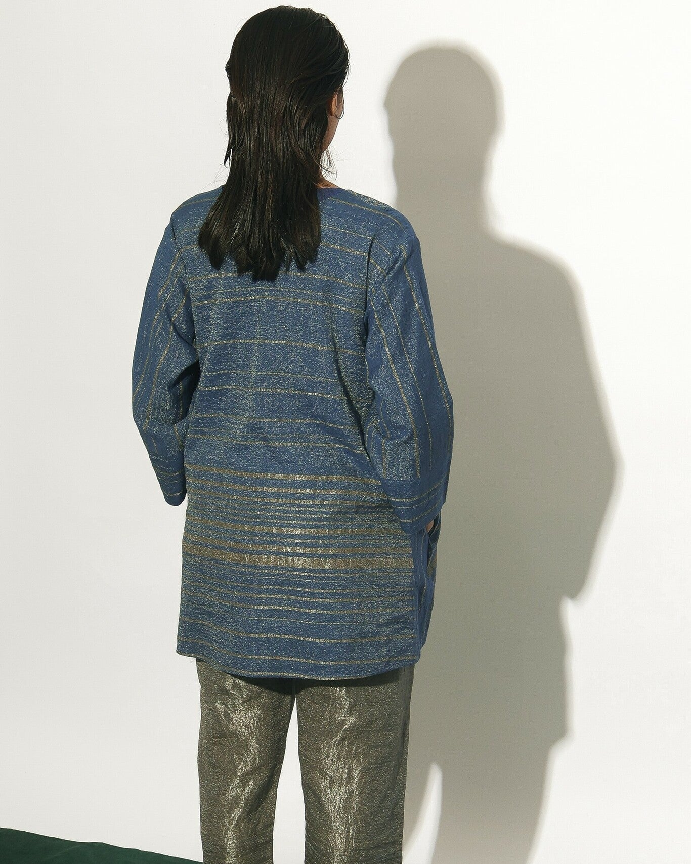 Stardust Asymmetric Stripe Jacket