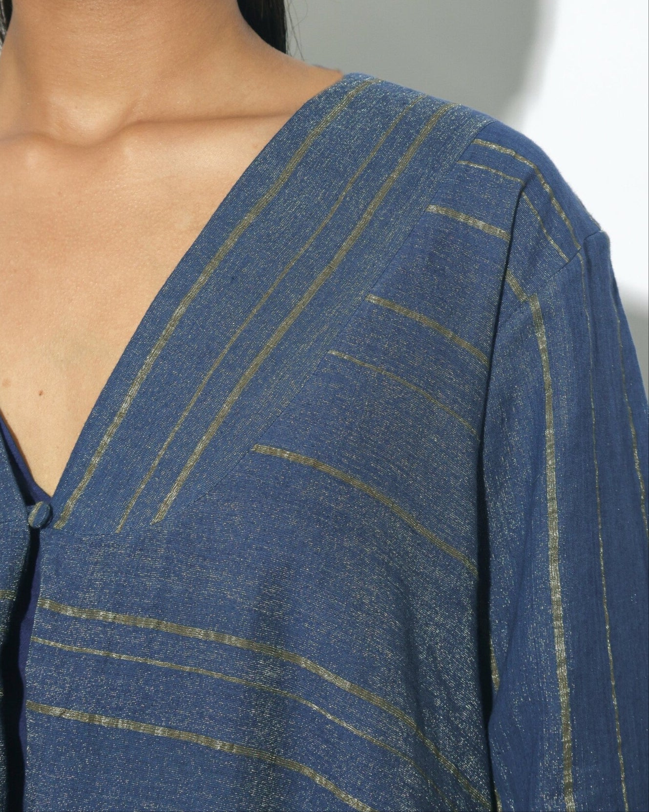 Stardust Asymmetric Stripe Jacket