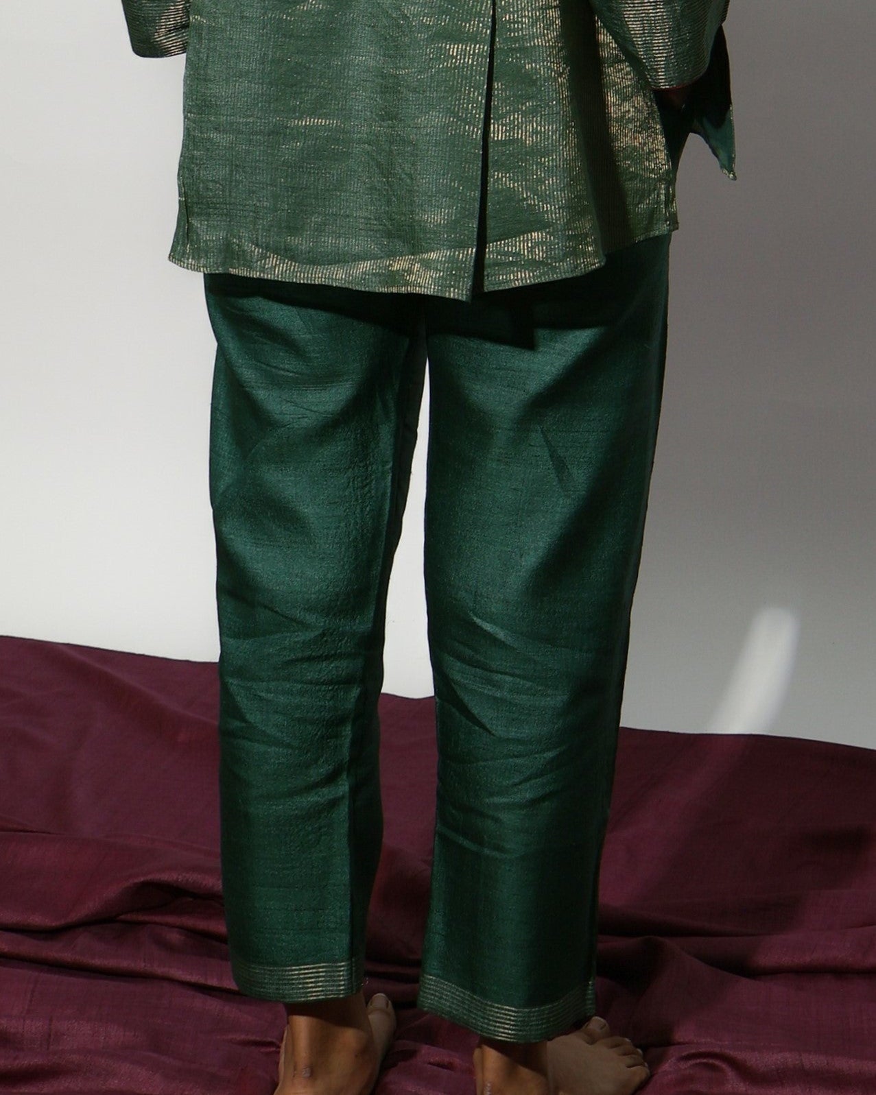 Tussar Straight Pant
