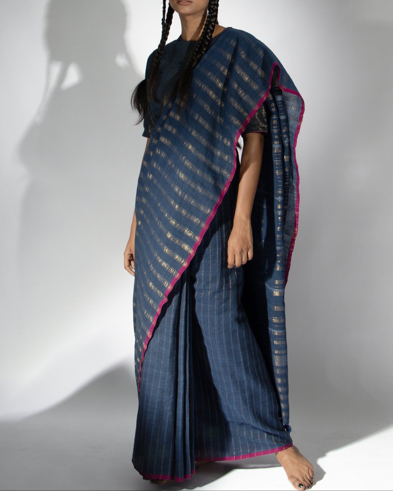 Waves Horizon Saree