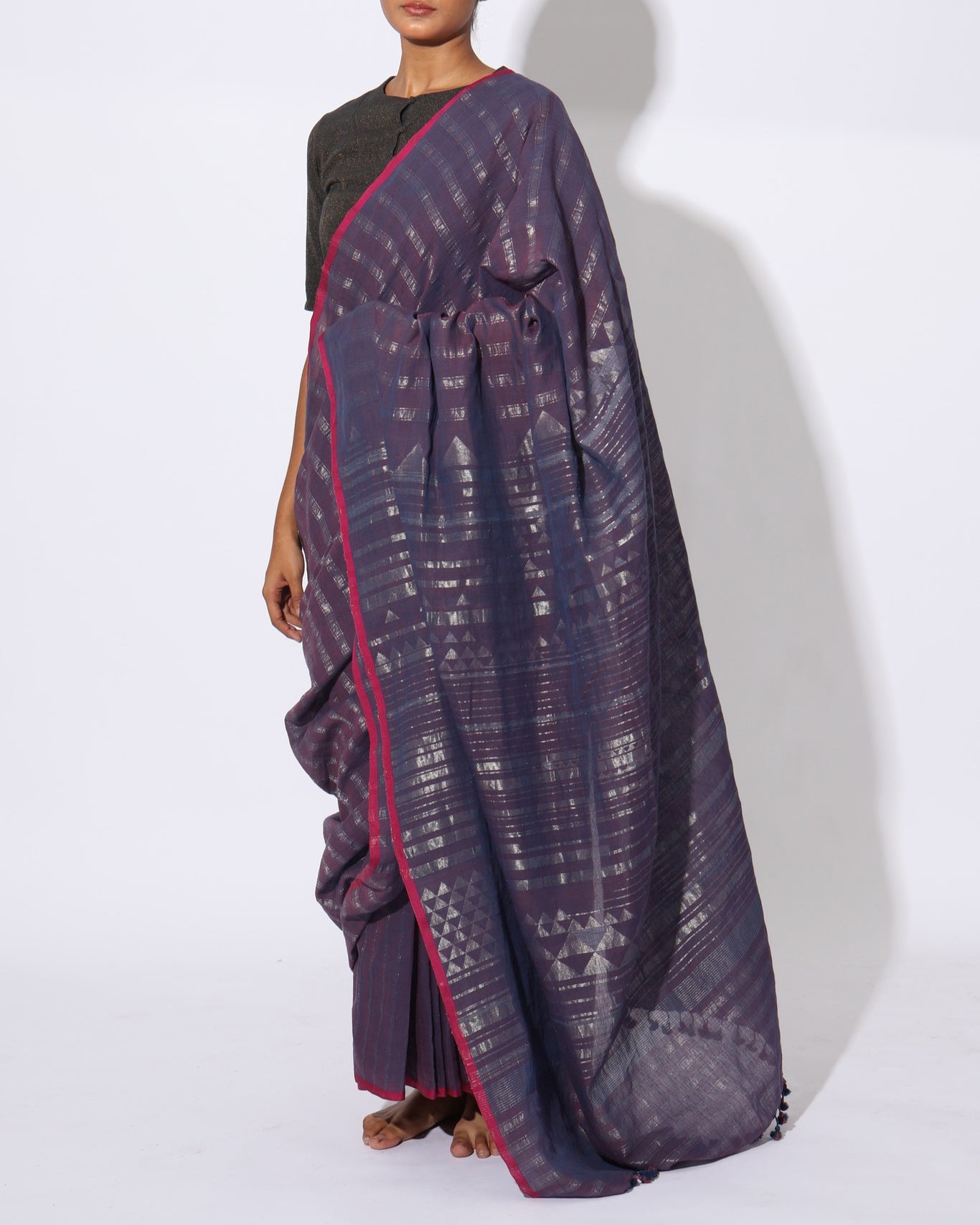 Waves Horizon Saree