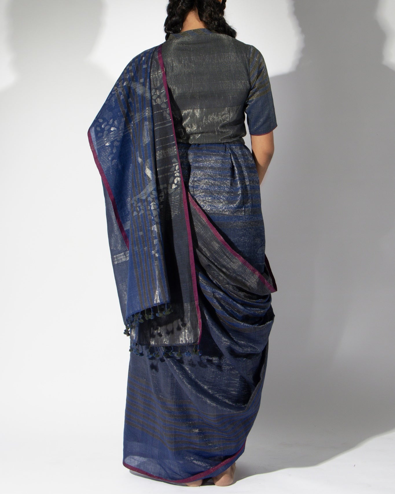 Waves Seascape Saree