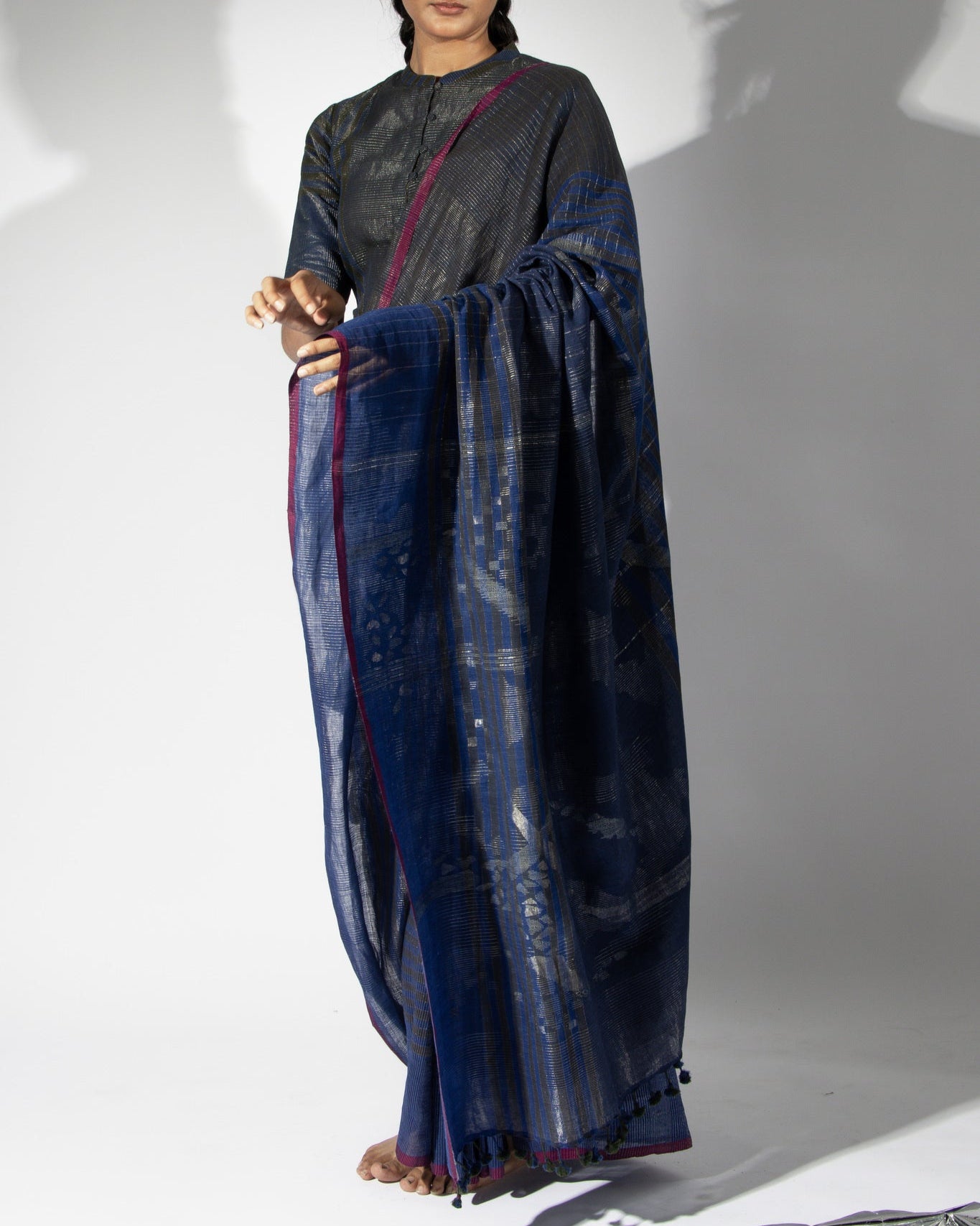 Waves Seascape Saree