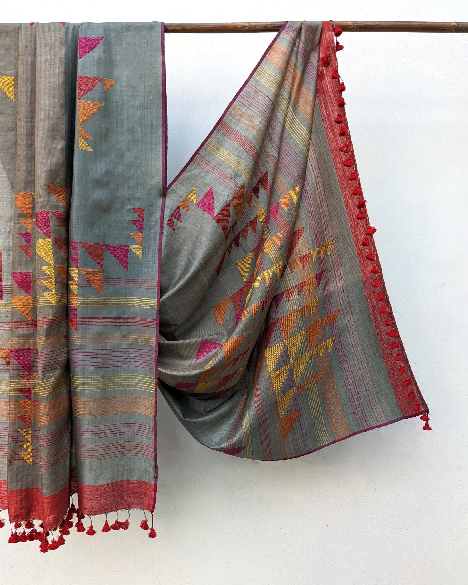 Inverted Triangle Dupatta