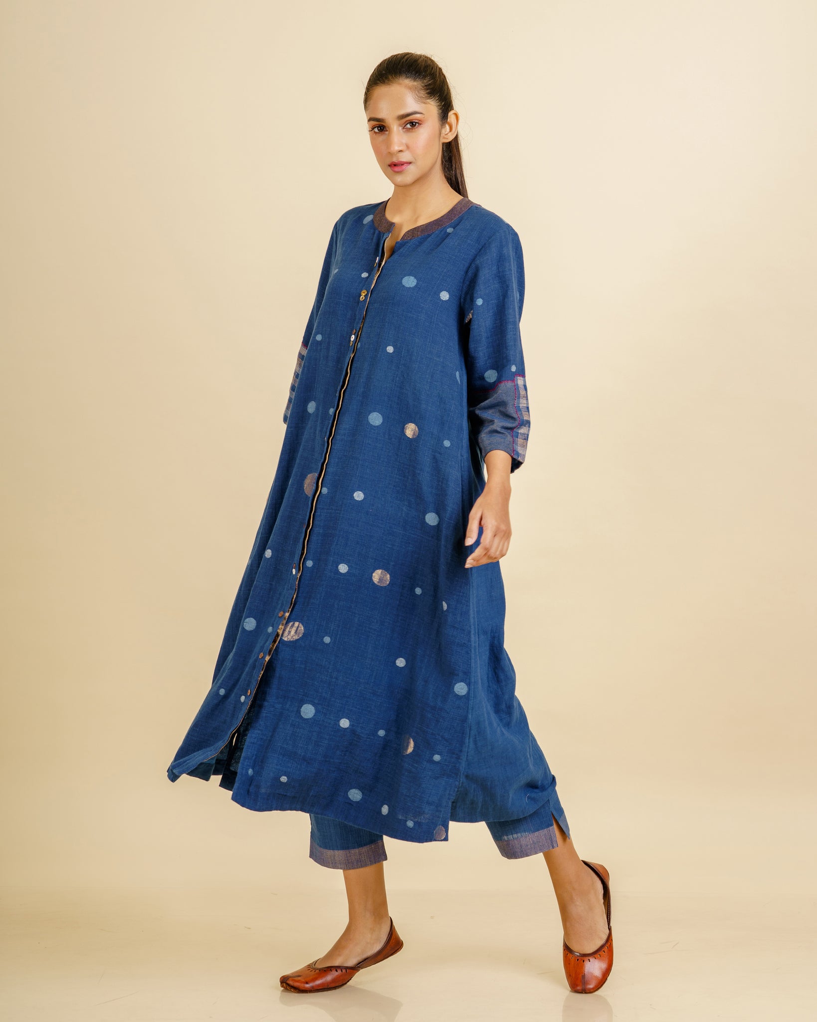 Front Open Placket Kurta