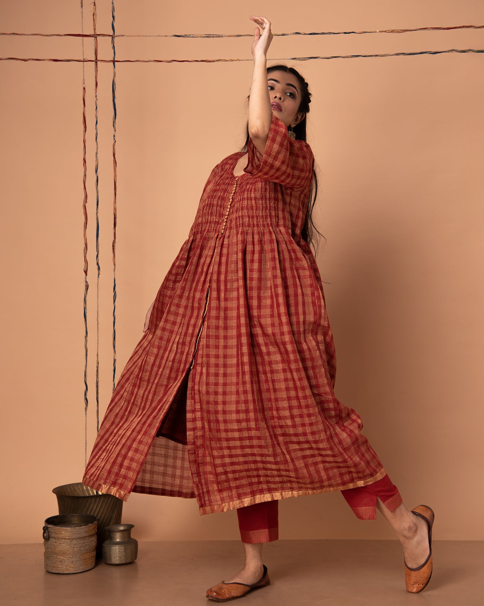Ruched Kurta