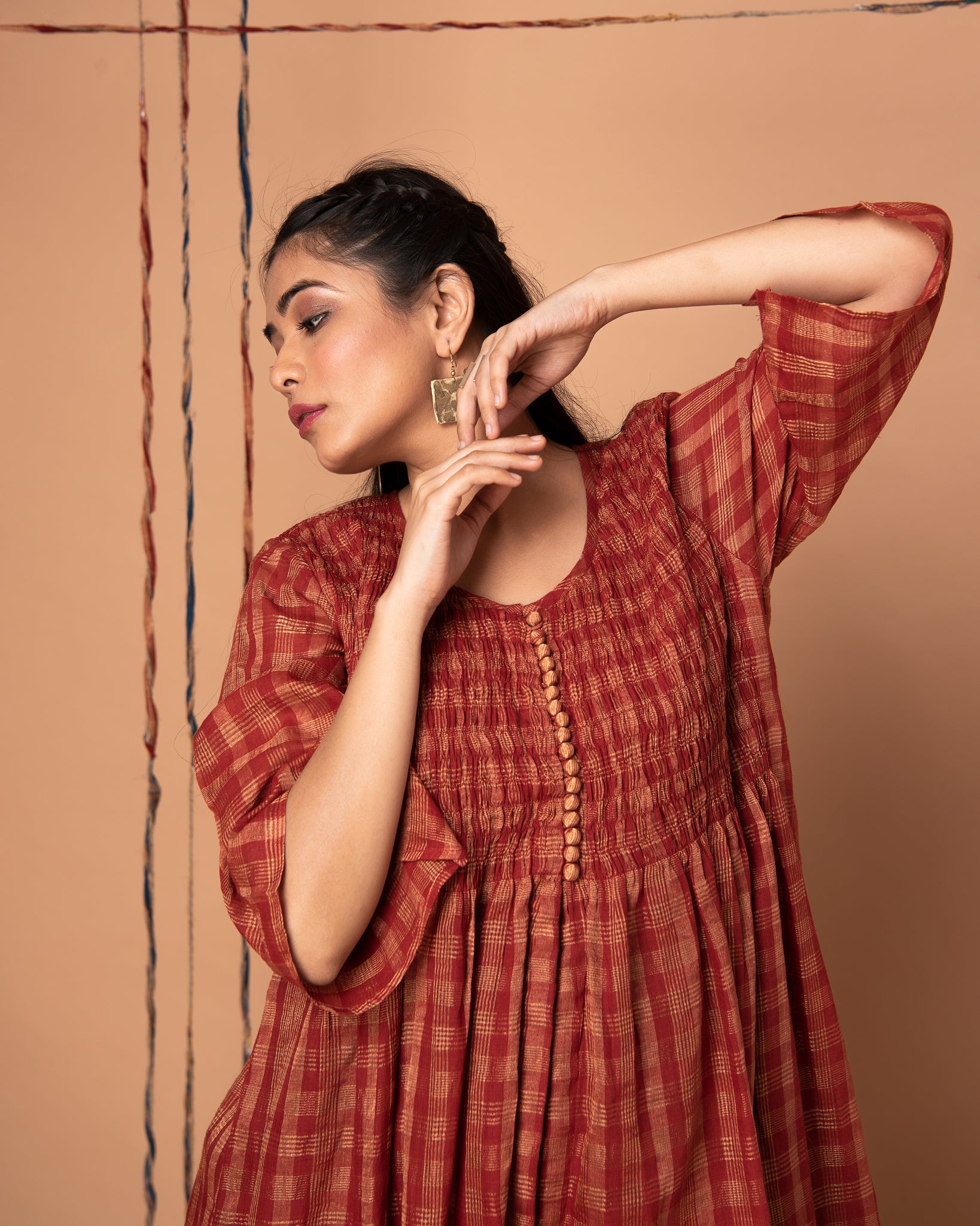 Ruched Kurta