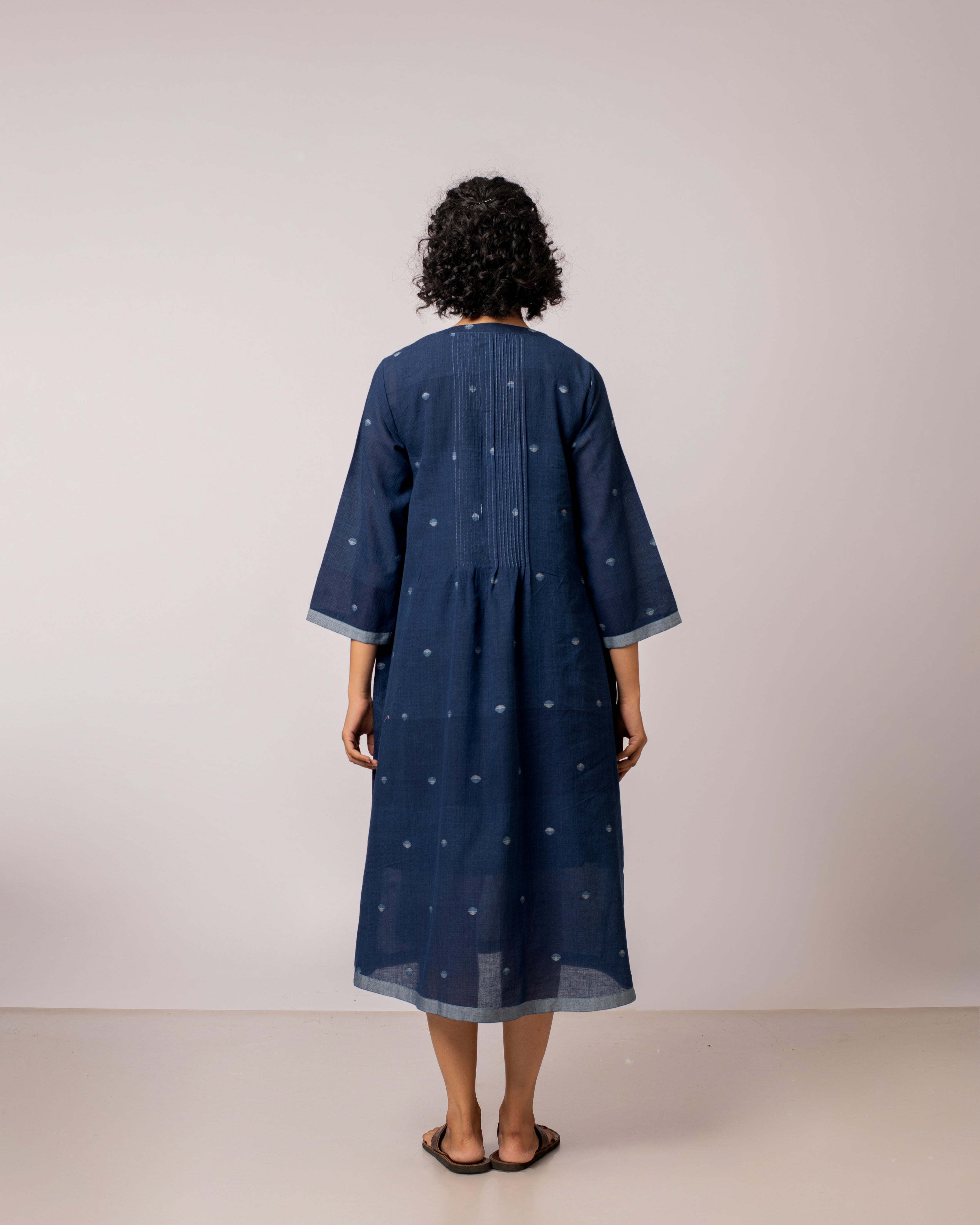 Broken Circle Pleated Dress