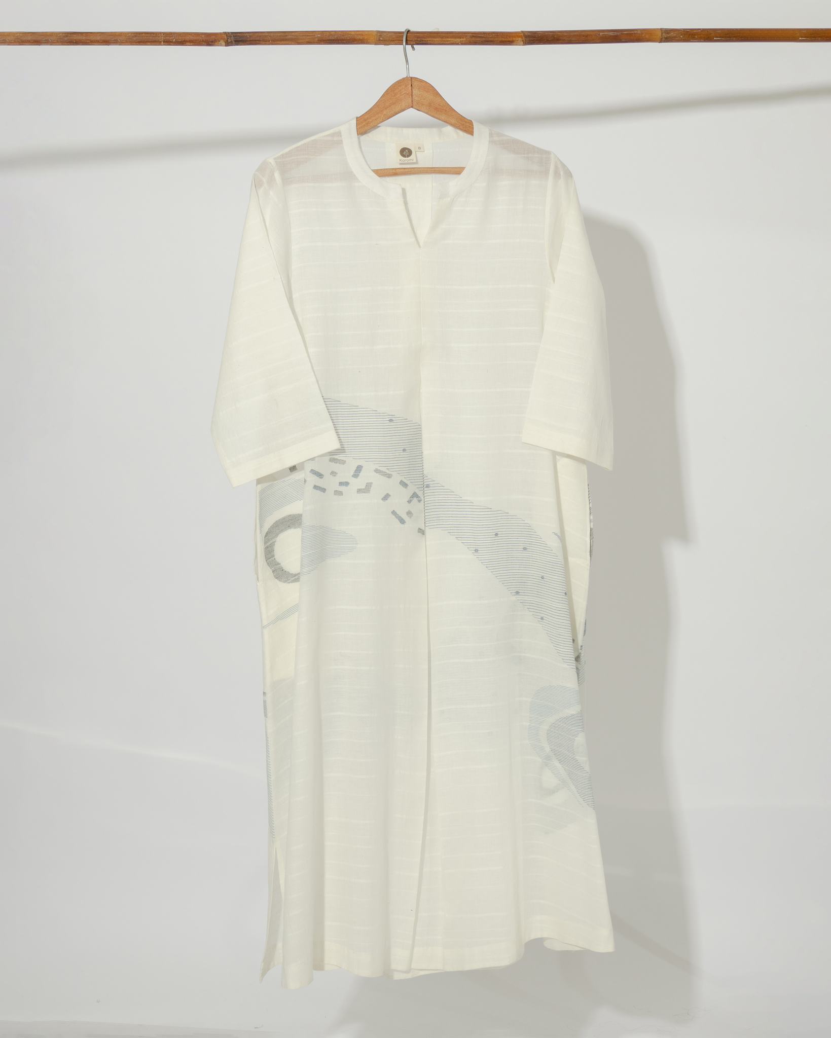 Waves Coral Dress