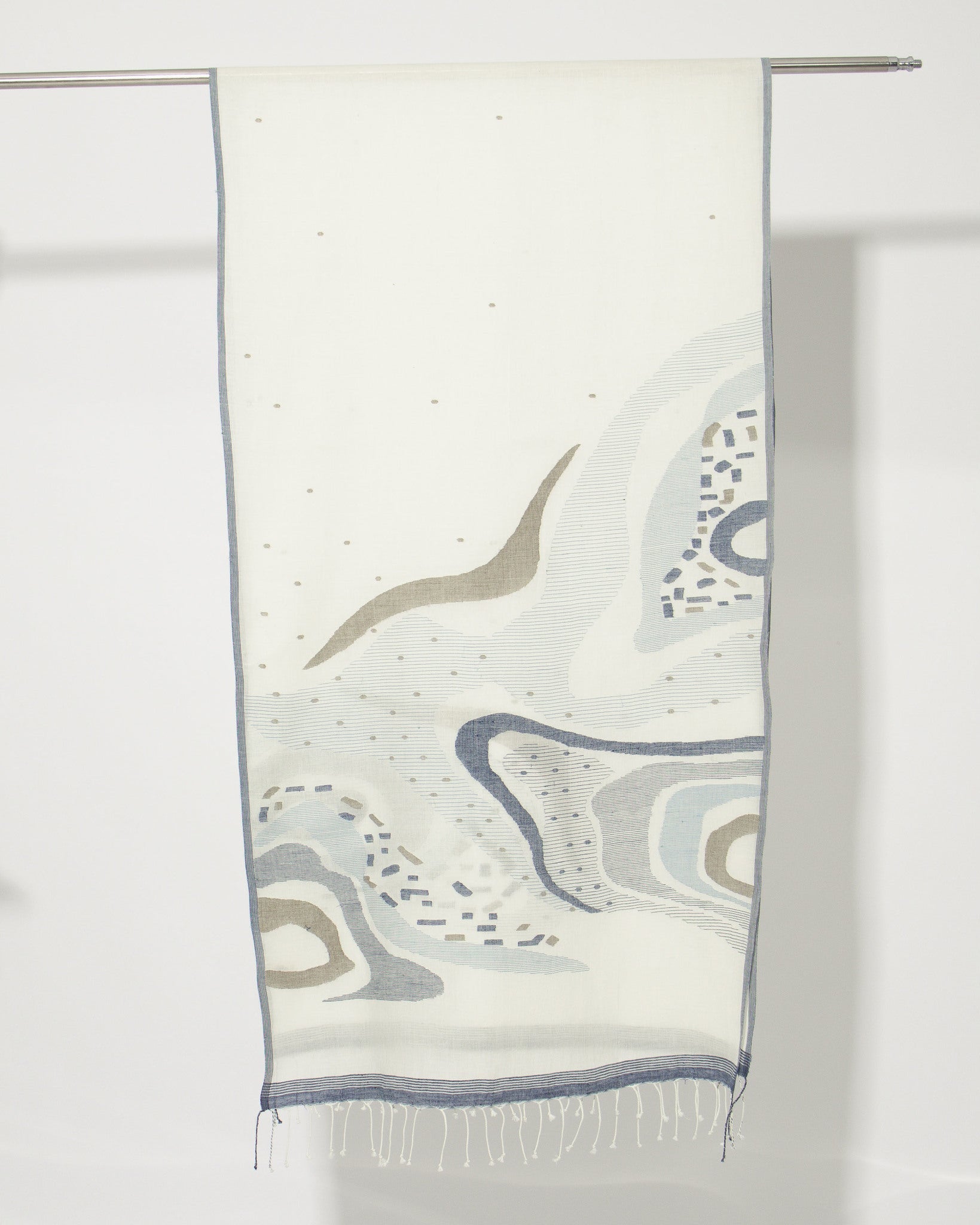 Waves Coral Stole