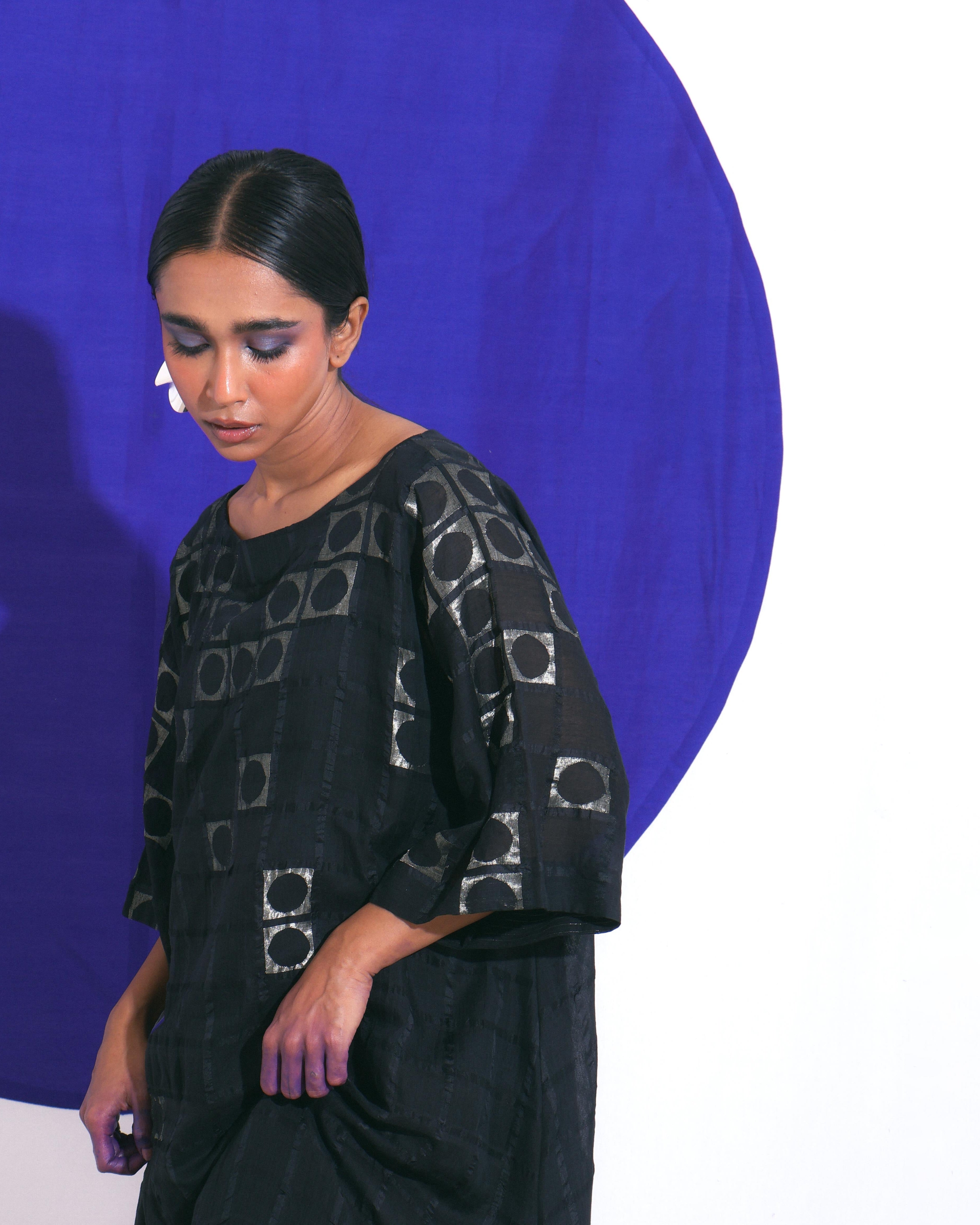 Shoonyata Reverse Circle Sheer Kaftan