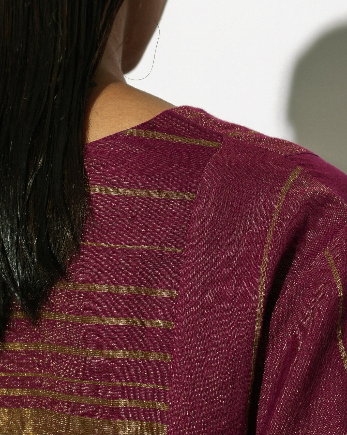 Stardust Asymmetric Stripe Jacket
