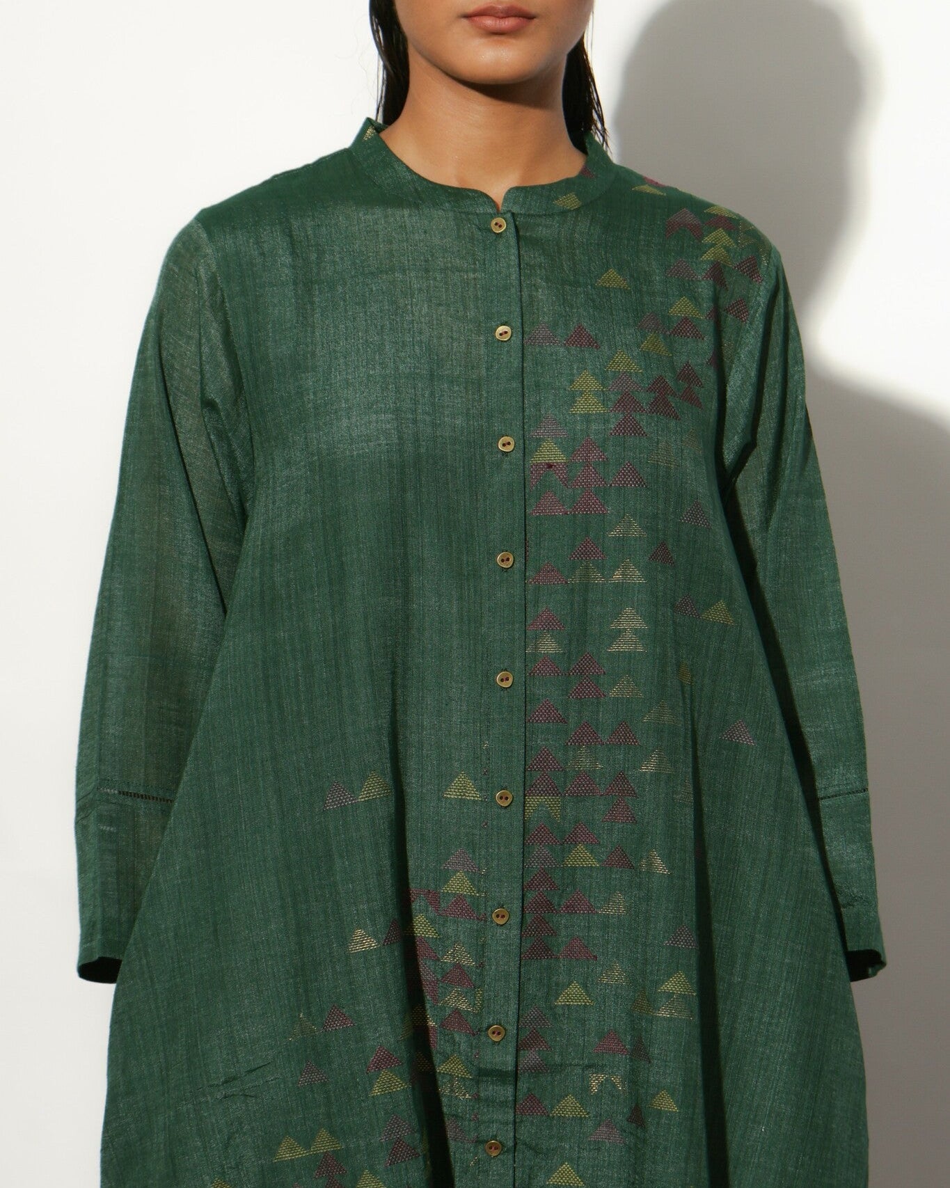 Stardust Front Open Placket Dress