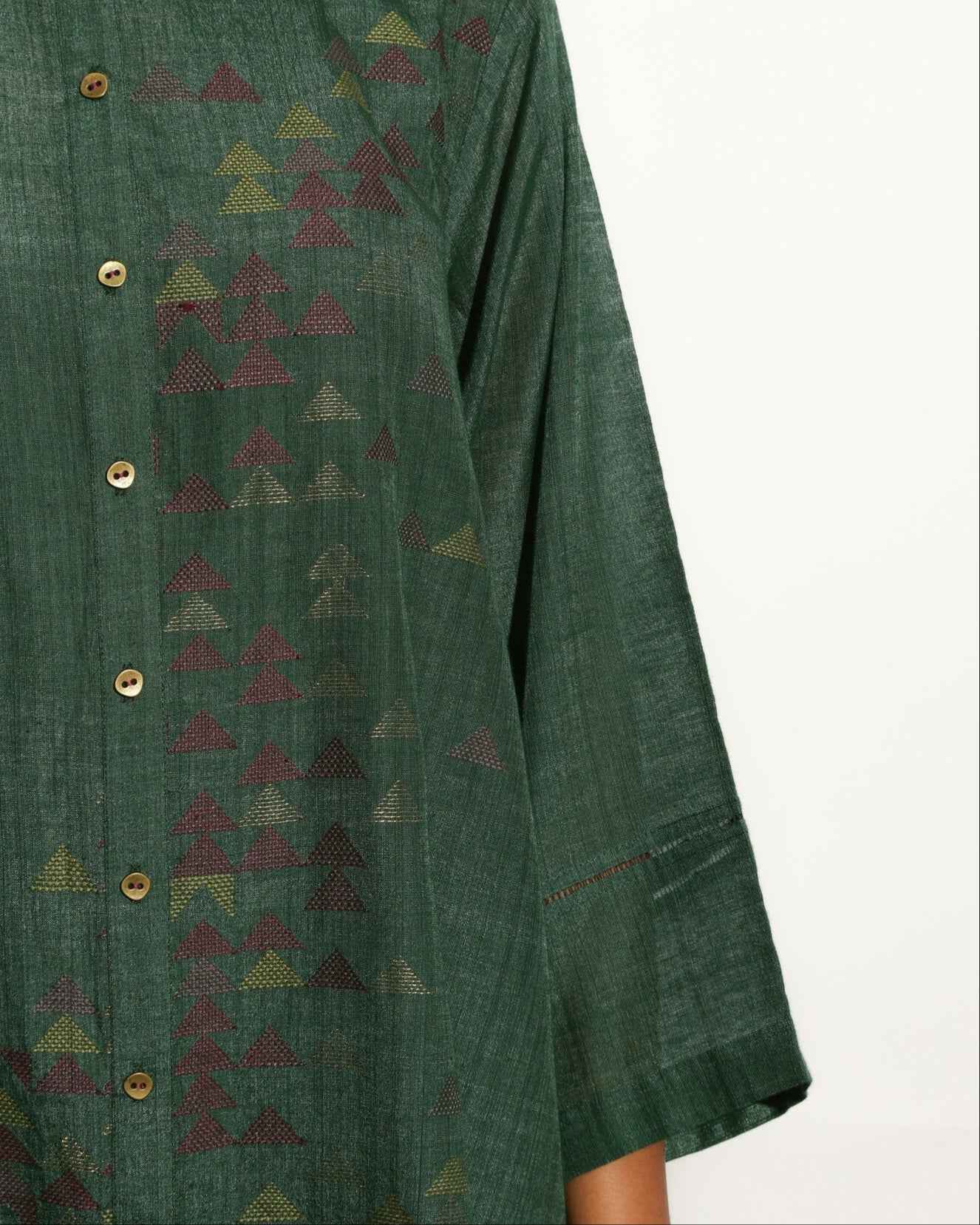 Stardust Front Open Placket Dress