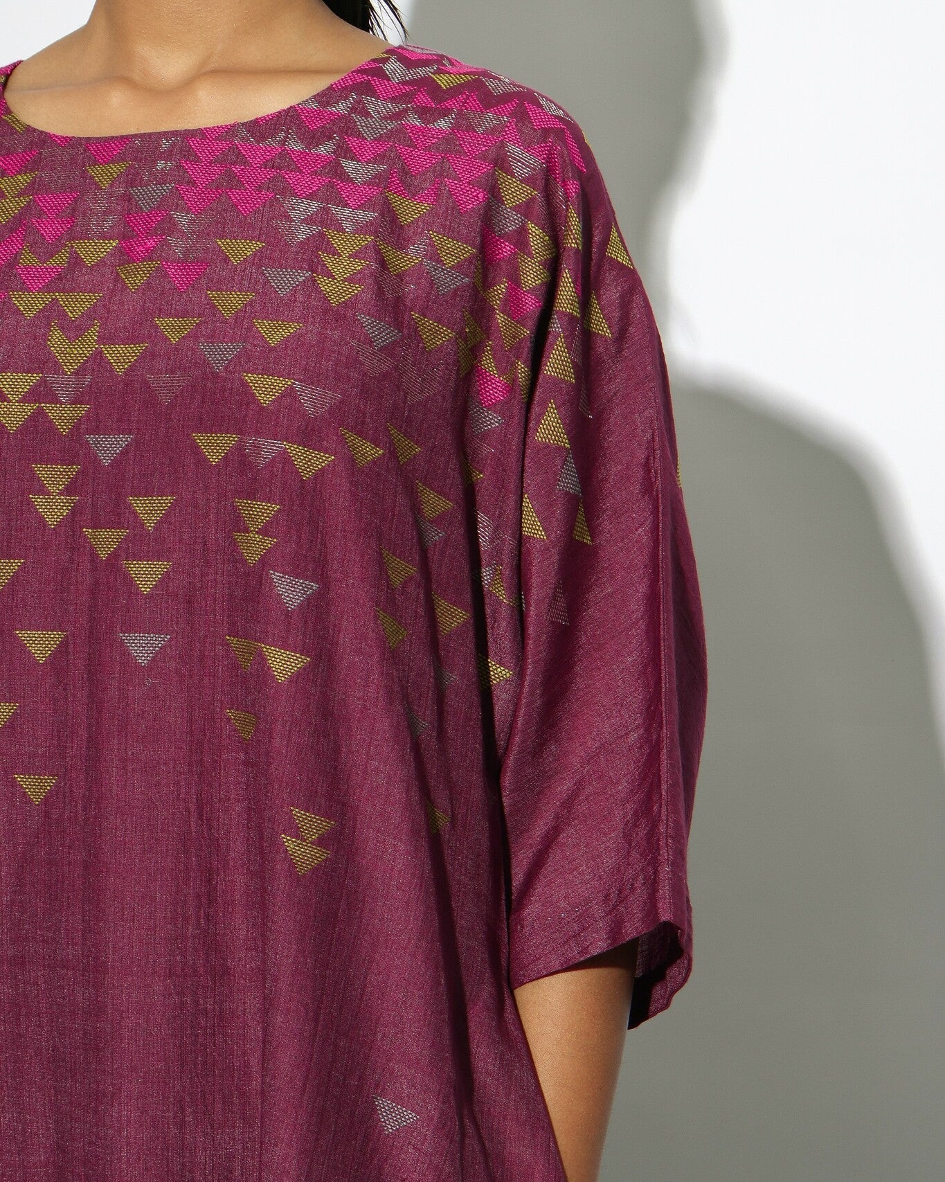 Stardust Round Neck A Line Dress