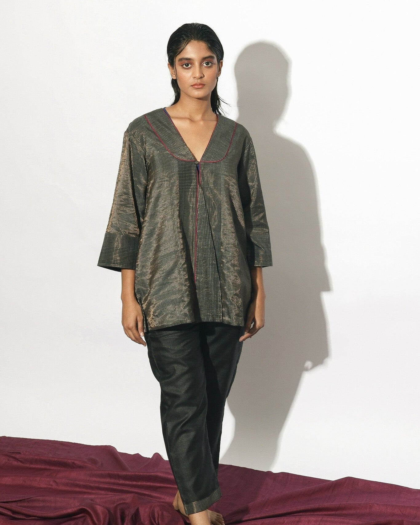 Stardust Striped Choga Jacket