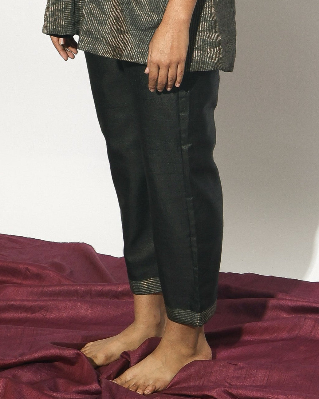 Tussar Straight Pant