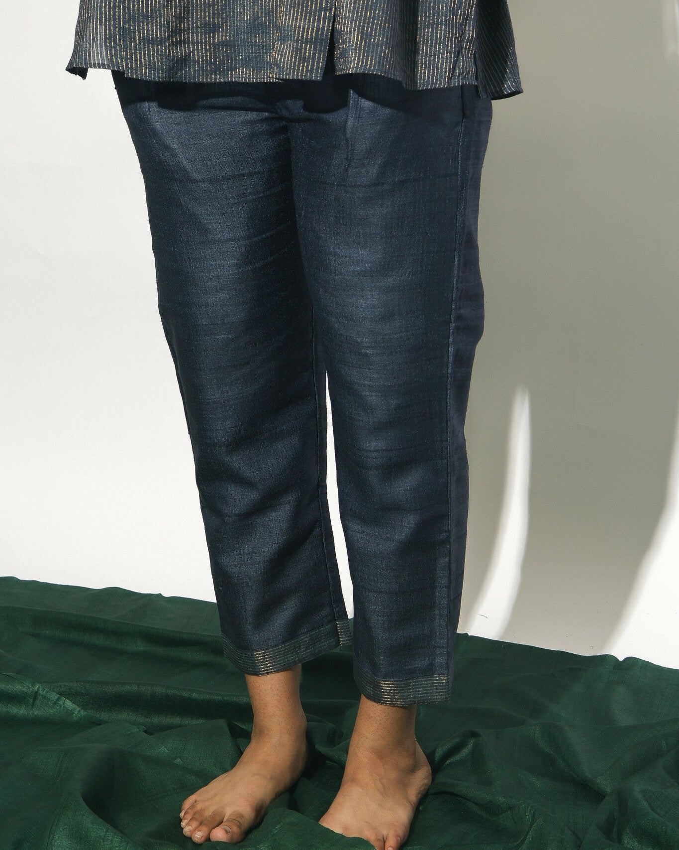 Tussar Straight Pant