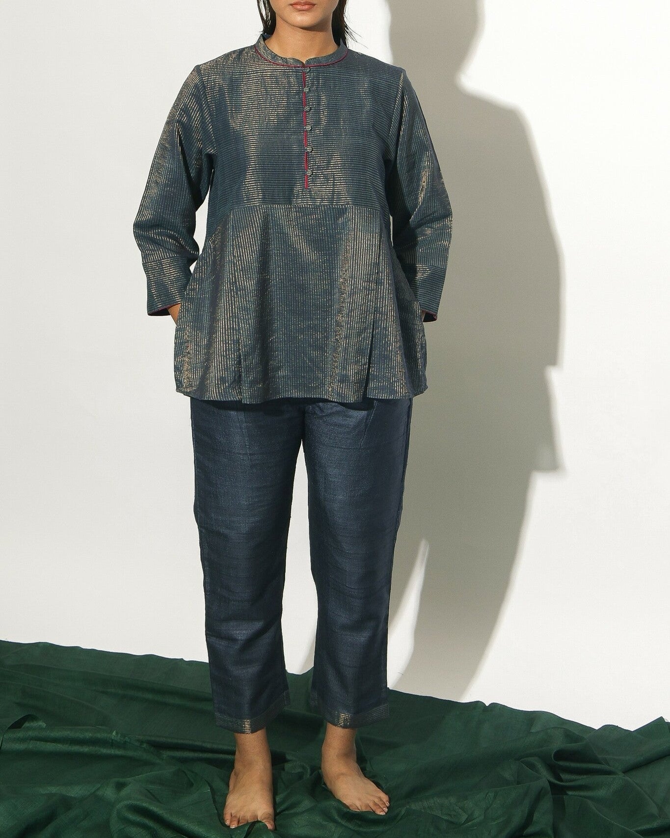 Tussar Straight Pant