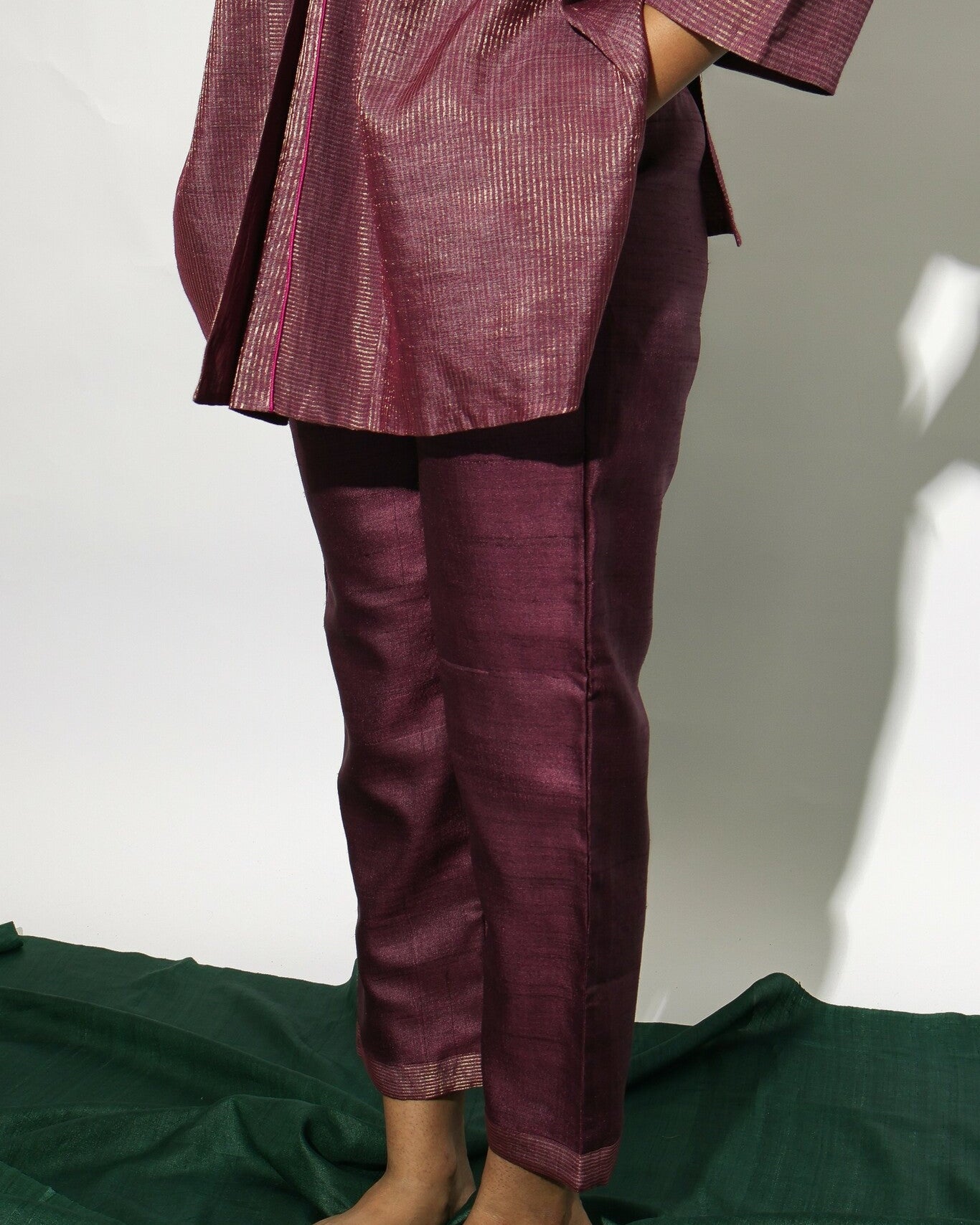 Tussar Straight Pant