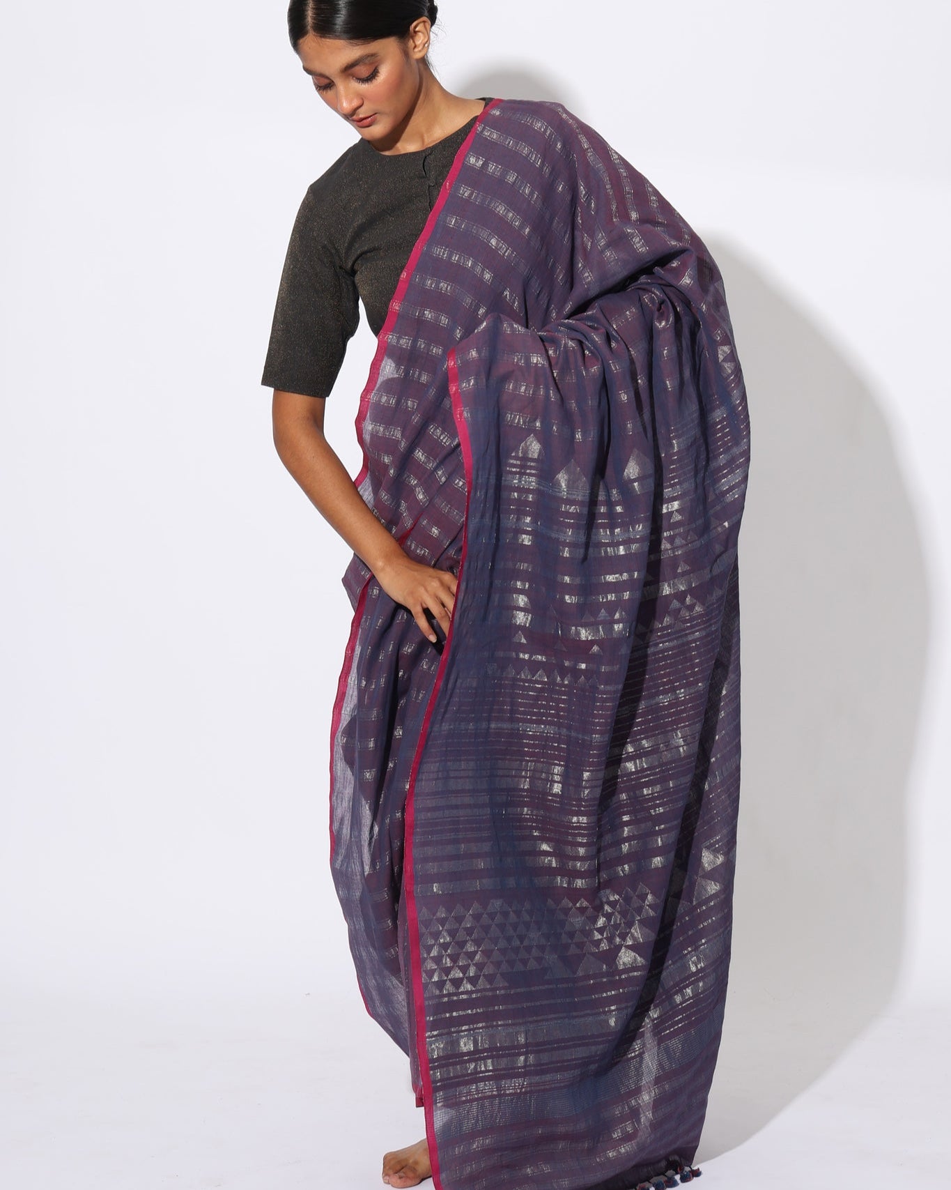 Waves Horizon Saree