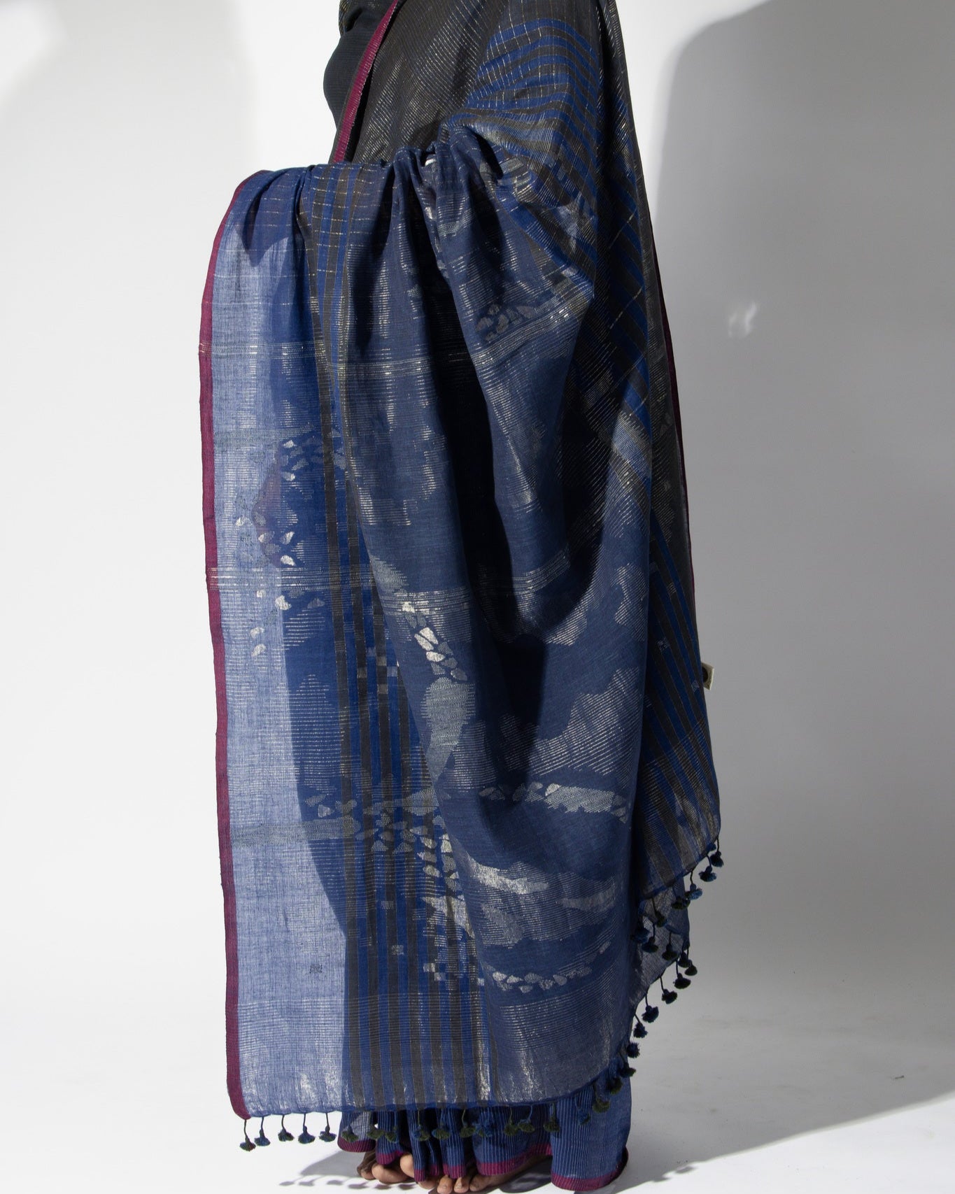 Waves Seascape Saree