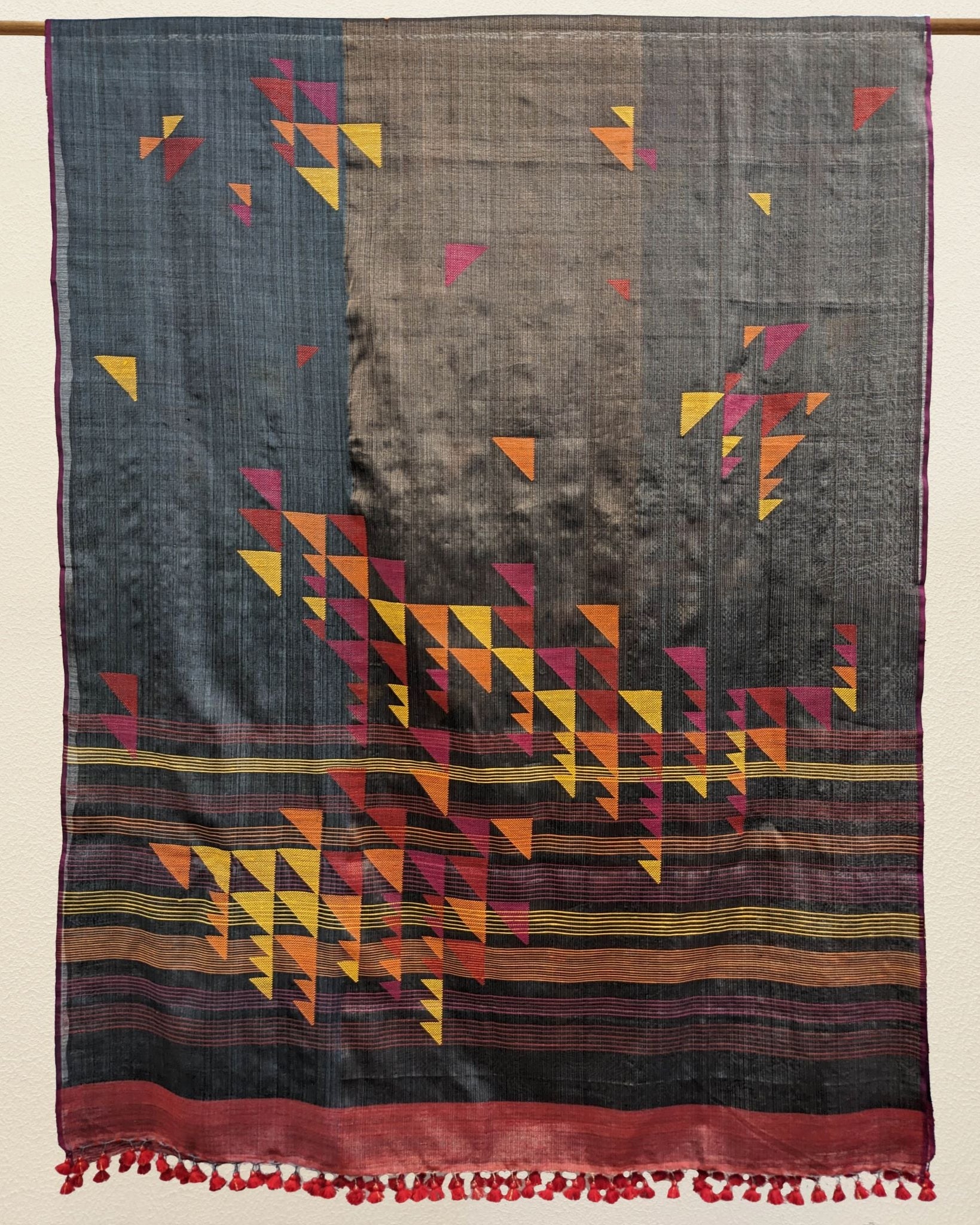 Inverted Triangle Dupatta