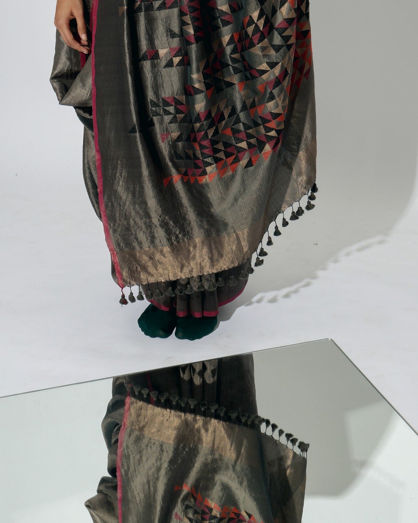 Stardust Nebula Saree