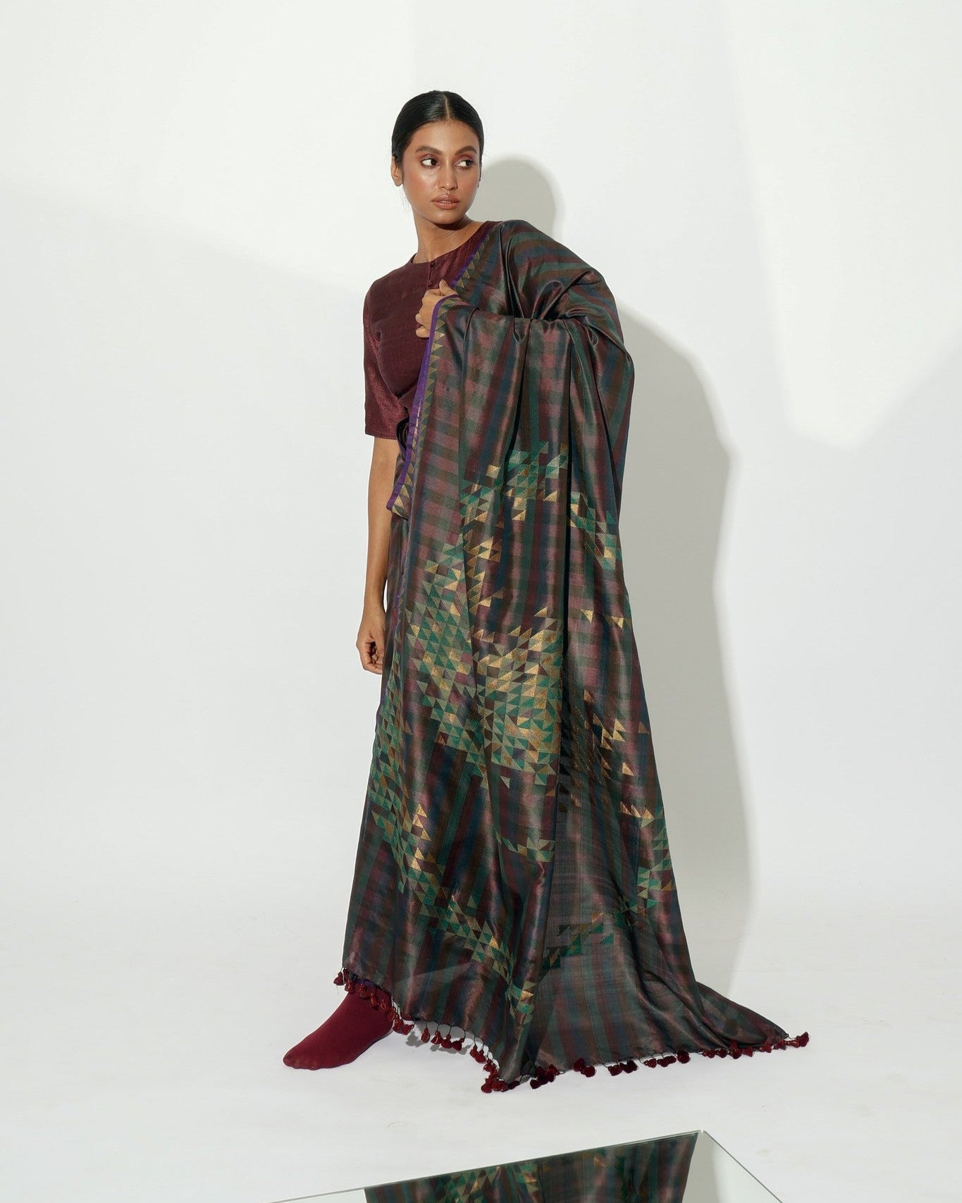Stardust Whirlpool Saree