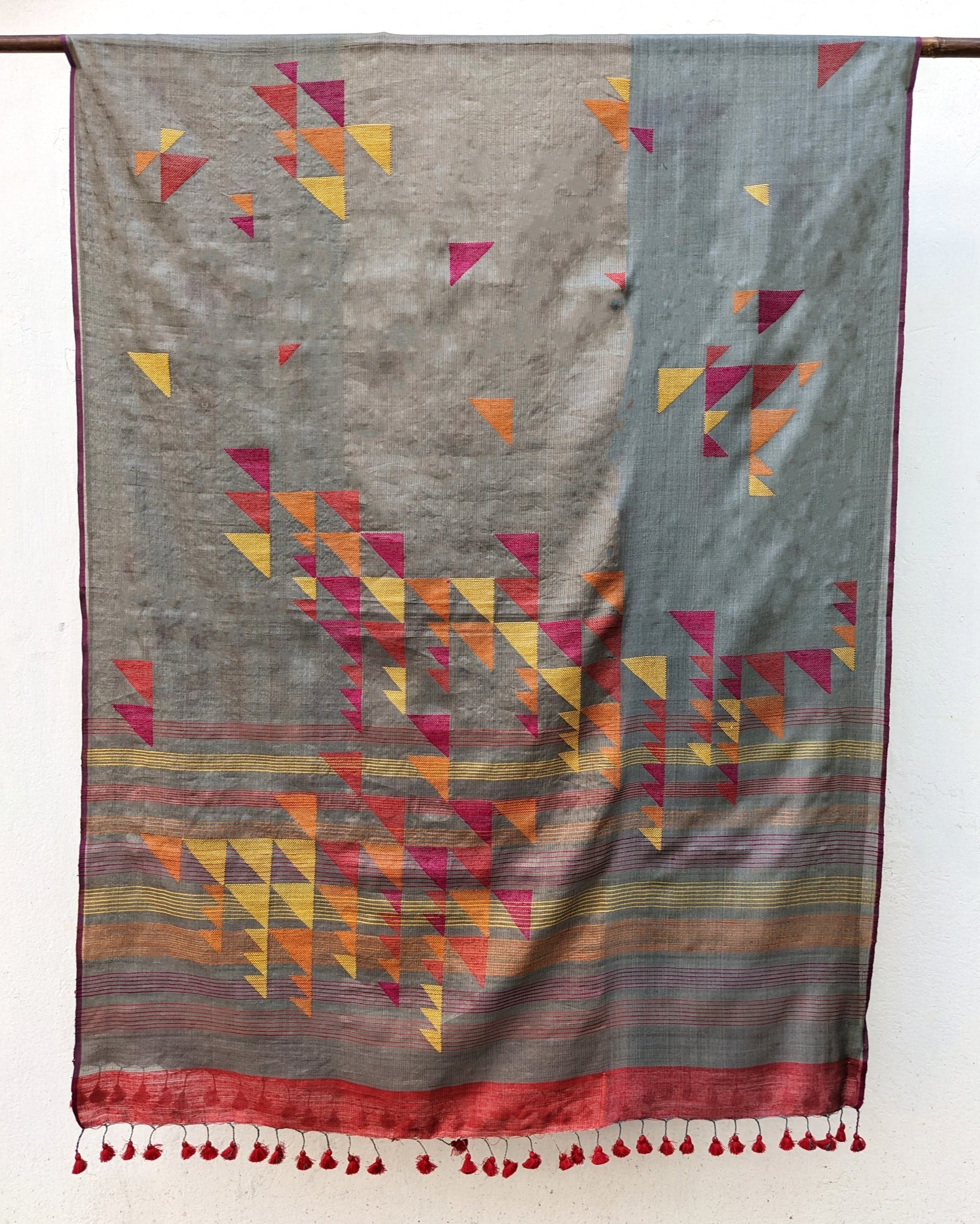 Inverted Triangle Dupatta