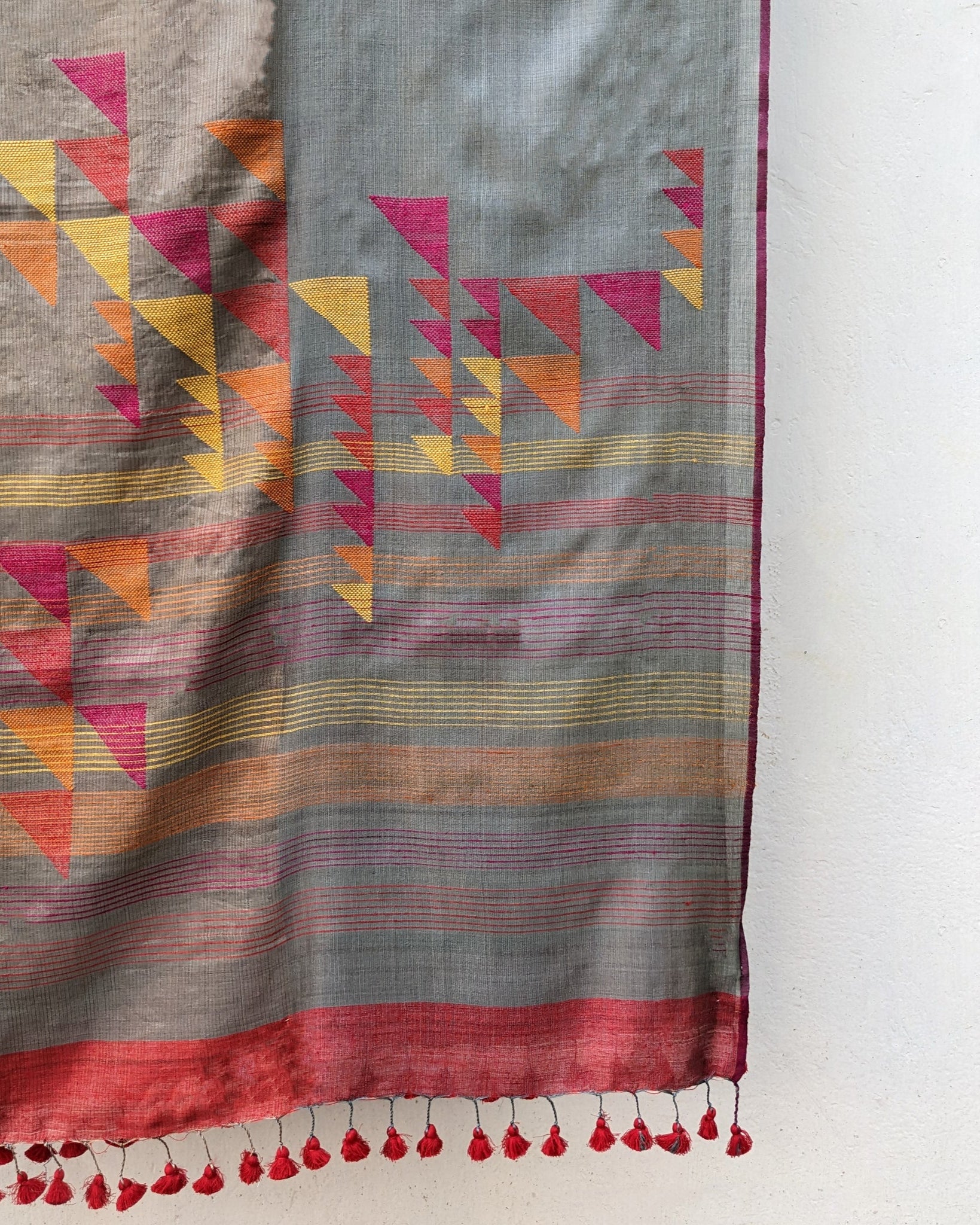 Inverted Triangle Dupatta