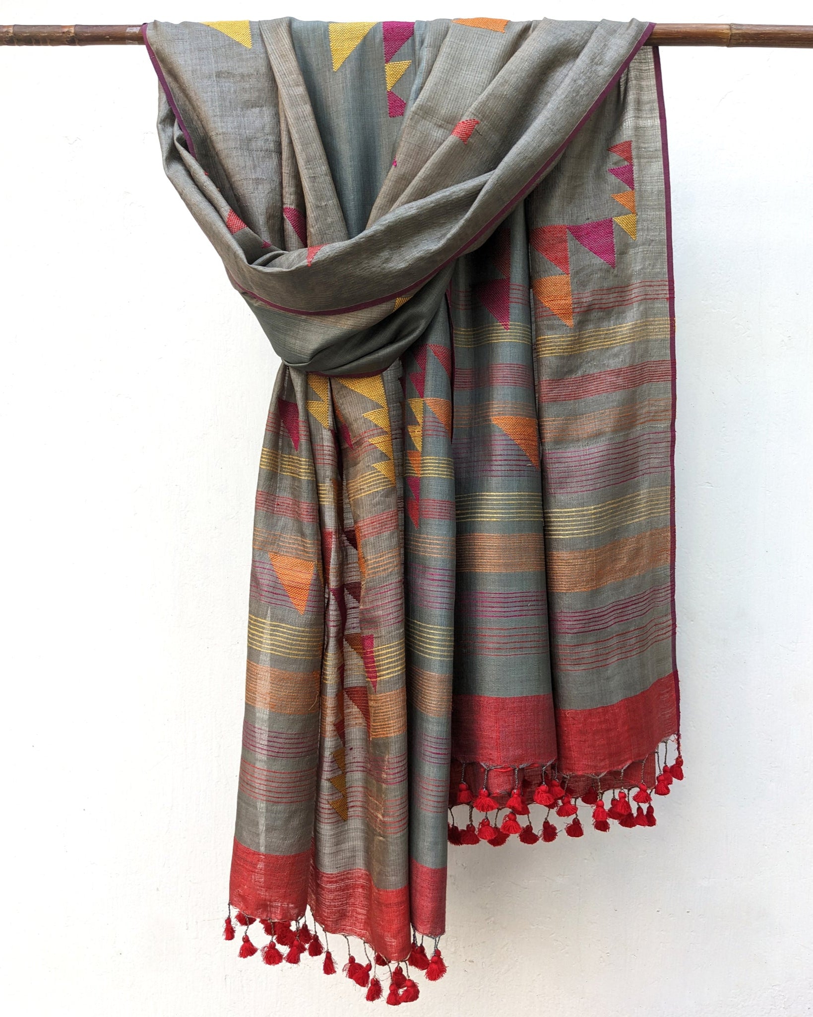 Inverted Triangle Dupatta