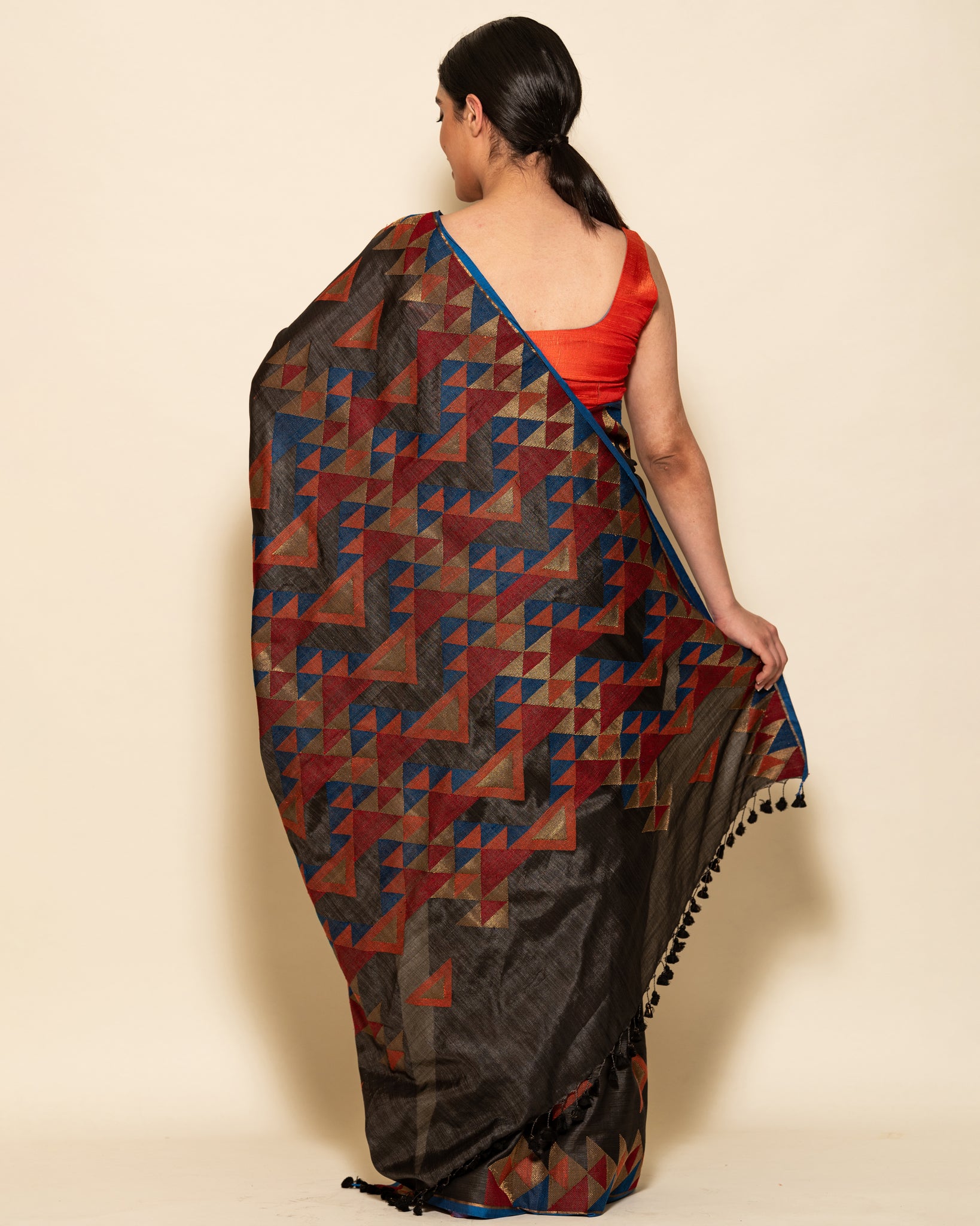 Multiple Triangle Saree