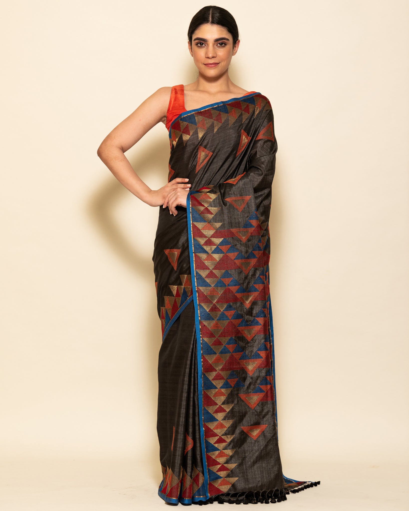 Multiple Triangle Saree
