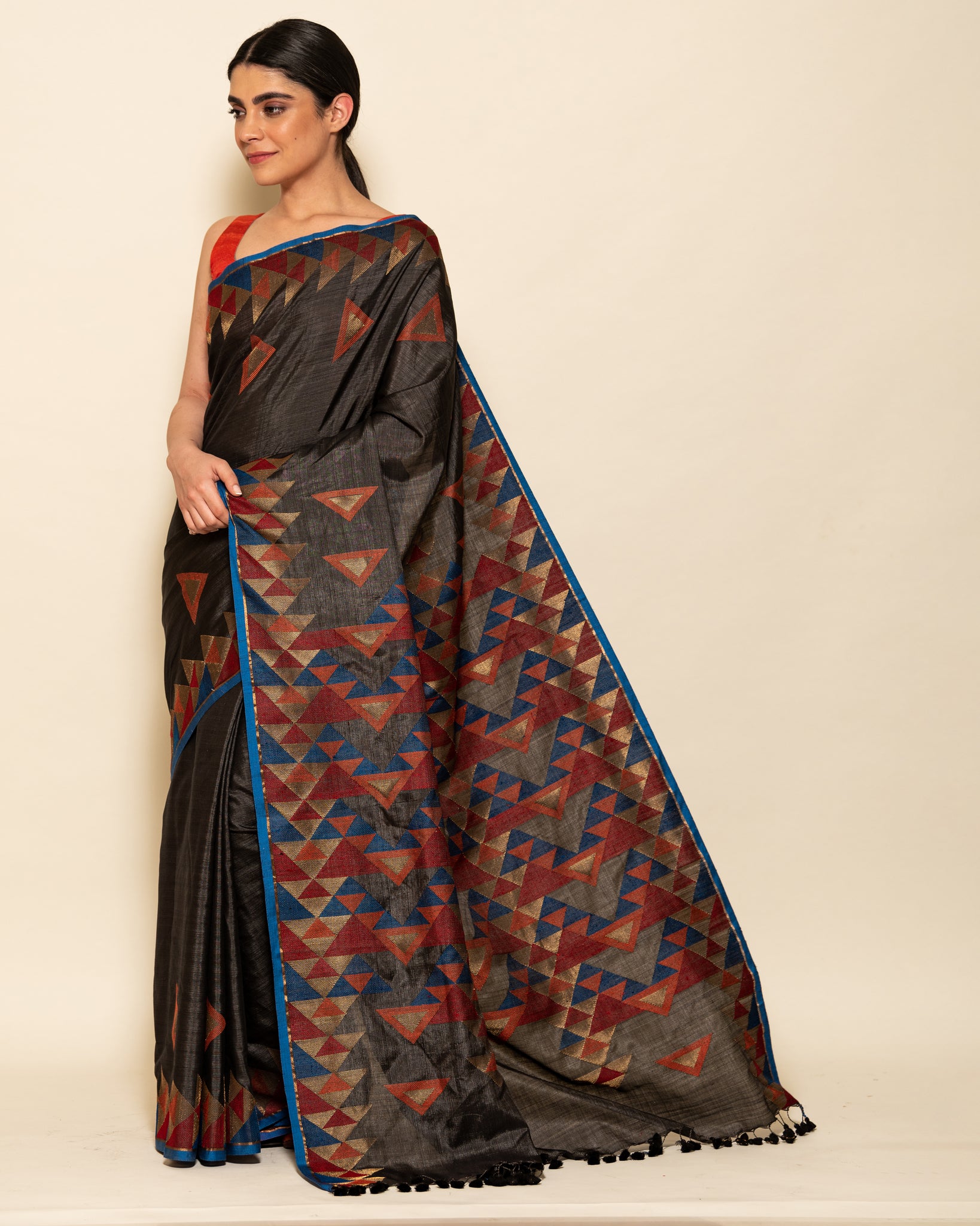 Multiple Triangle Saree