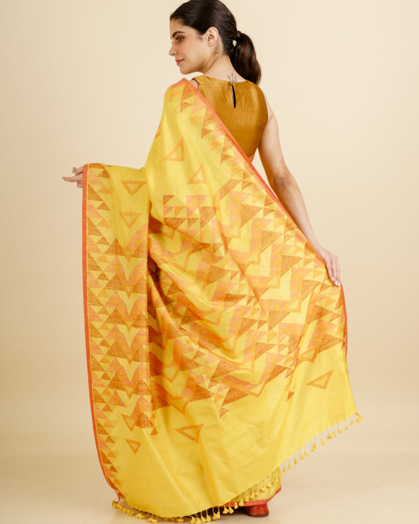 Multiple Triangle Saree