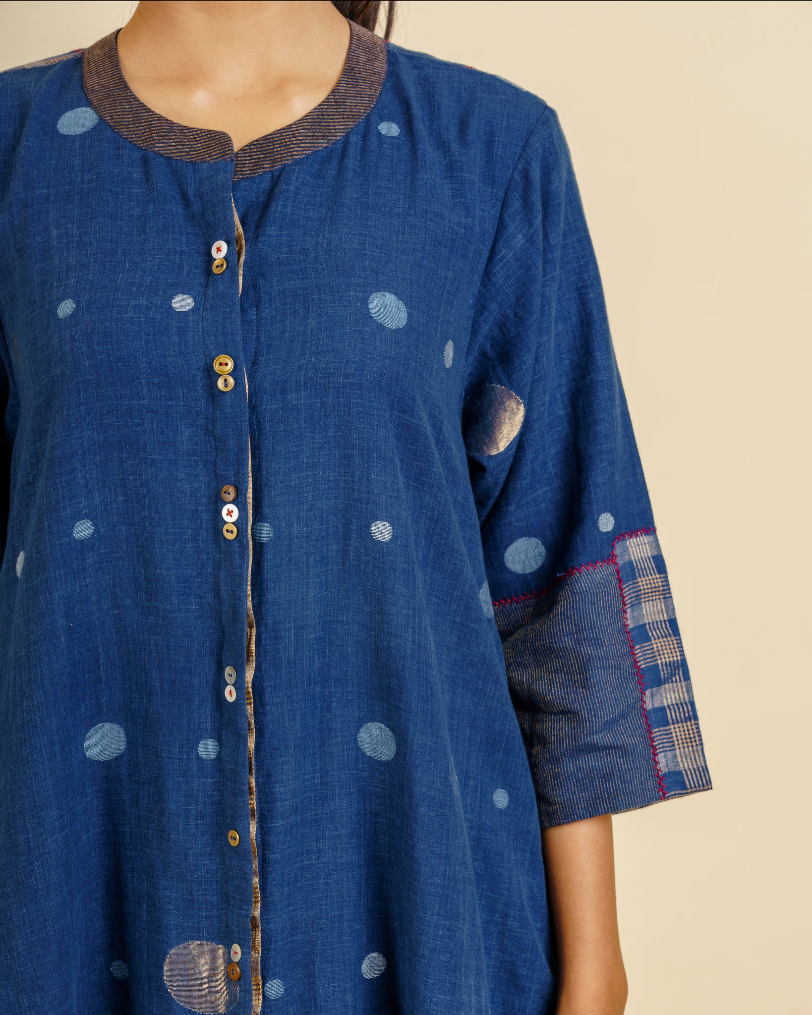 Front Open Placket Kurta