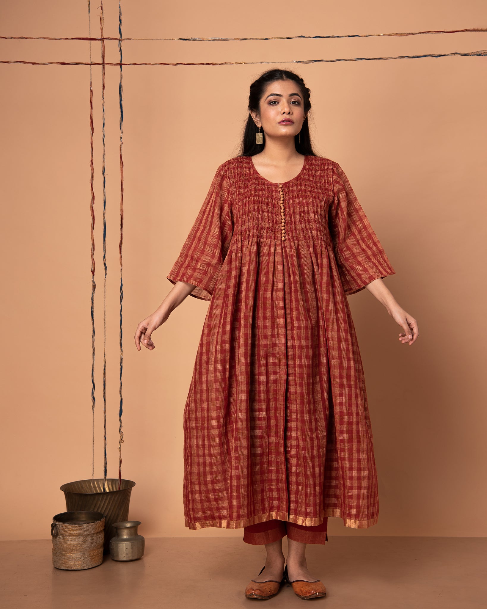 Ruched Kurta