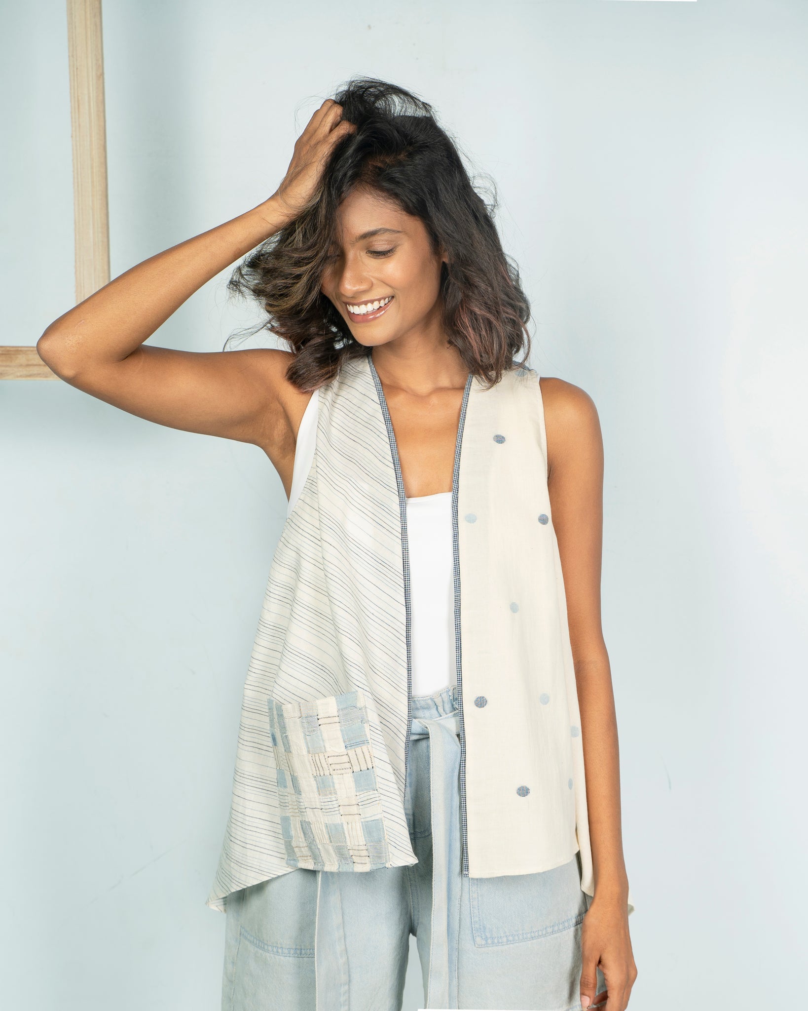 Sleeveless Overlay